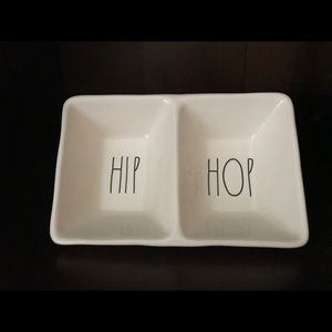 Rae Dunn divided Dish tray hip hop